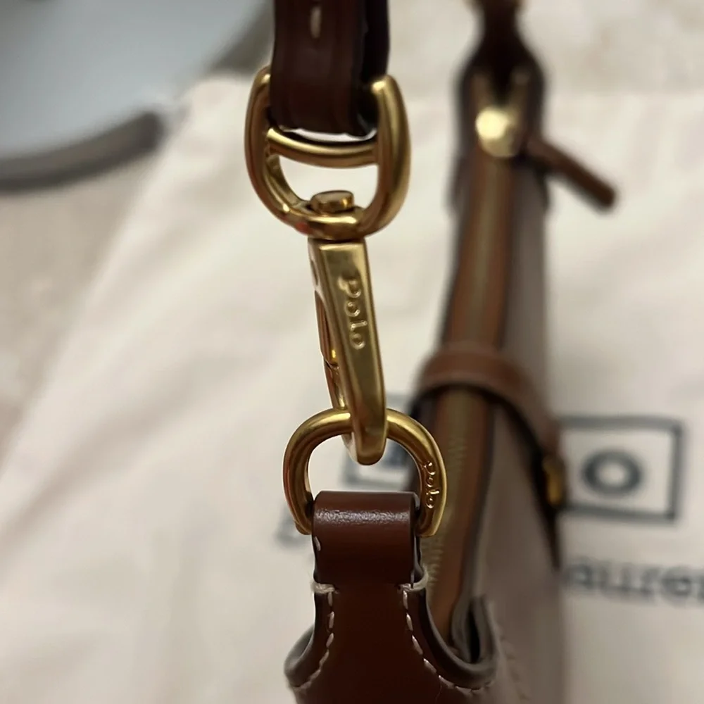 Mini Polo ID Leather Shoulder Bag - Picture 6 of 9